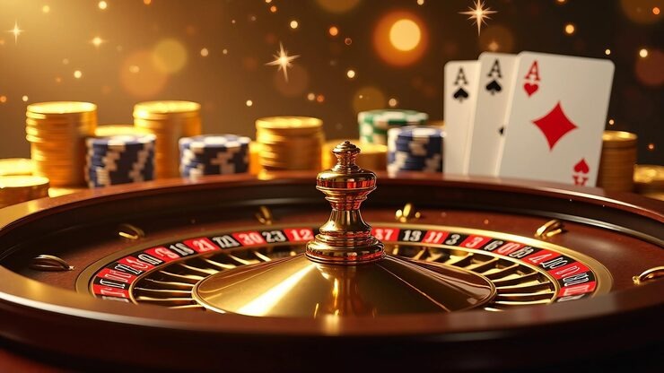 Live sports betting and casino game selection